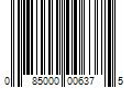 Barcode Image for UPC code 085000006375