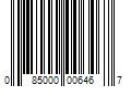 Barcode Image for UPC code 085000006467