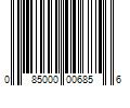 Barcode Image for UPC code 085000006856