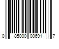 Barcode Image for UPC code 085000006917