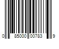 Barcode Image for UPC code 085000007839