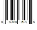 Barcode Image for UPC code 085000011638