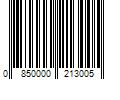 Barcode Image for UPC code 0850000213005