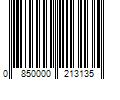 Barcode Image for UPC code 0850000213135