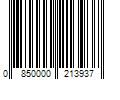 Barcode Image for UPC code 0850000213937