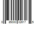 Barcode Image for UPC code 085000026175