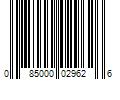 Barcode Image for UPC code 085000029626