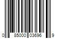 Barcode Image for UPC code 085000036969