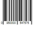 Barcode Image for UPC code 0850000547575