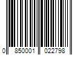 Barcode Image for UPC code 0850001022798