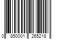 Barcode Image for UPC code 0850001265218. Product Name: Mielle Moisture RX  Moisturizing And Anti-Breakage Shampoo  Hawaiian Ginger  12 fl oz (355 ml)