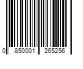 Barcode Image for UPC code 0850001265256