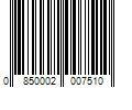 Barcode Image for UPC code 0850002007510