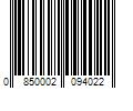 Barcode Image for UPC code 0850002094022