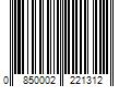 Barcode Image for UPC code 0850002221312