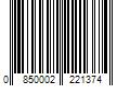 Barcode Image for UPC code 0850002221374