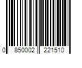 Barcode Image for UPC code 0850002221510