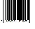 Barcode Image for UPC code 0850002221862