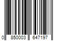 Barcode Image for UPC code 0850003647197