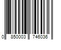 Barcode Image for UPC code 0850003746036