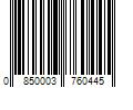 Barcode Image for UPC code 0850003760445