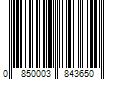 Barcode Image for UPC code 0850003843650