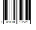 Barcode Image for UPC code 0850004102725