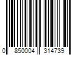 Barcode Image for UPC code 0850004314739