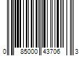 Barcode Image for UPC code 085000437063