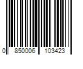 Barcode Image for UPC code 0850006103423