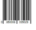 Barcode Image for UPC code 0850008035029