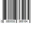 Barcode Image for UPC code 0850008365164