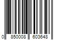 Barcode Image for UPC code 0850008603648