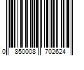 Barcode Image for UPC code 0850008702624