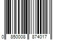 Barcode Image for UPC code 0850008874017