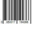 Barcode Image for UPC code 0850017194366