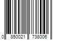 Barcode Image for UPC code 0850021738006