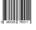 Barcode Image for UPC code 0850025750011