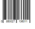 Barcode Image for UPC code 0850027136011