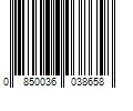 Barcode Image for UPC code 0850036038658