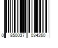 Barcode Image for UPC code 0850037034260