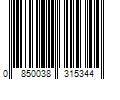 Barcode Image for UPC code 0850038315344