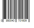 Barcode Image for UPC code 0850040701609