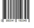 Barcode Image for UPC code 0850041150345