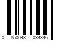 Barcode Image for UPC code 0850043034346