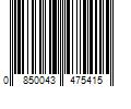 Barcode Image for UPC code 0850043475415