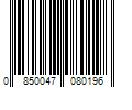 Barcode Image for UPC code 0850047080196