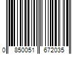 Barcode Image for UPC code 0850051672035