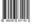 Barcode Image for UPC code 0850053631160