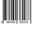 Barcode Image for UPC code 0850060362033